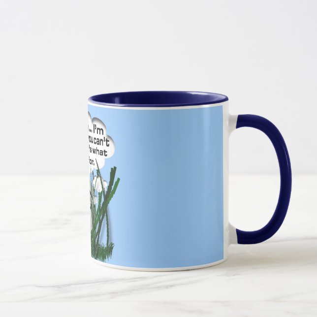 Mug Boule de Widdle dans le rugueux (Droite)
