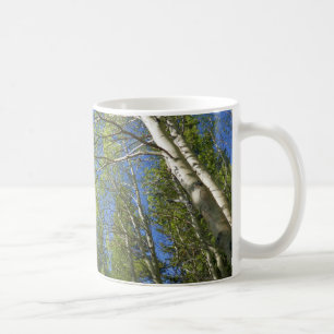 Mug Bouleaux d'été dans les montagnes Rocheuses