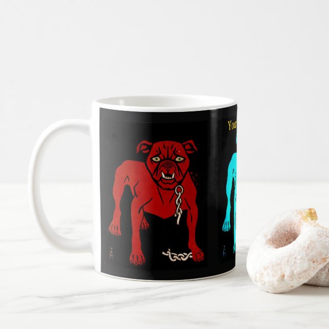 Mug Bouledogue (Avec donut)