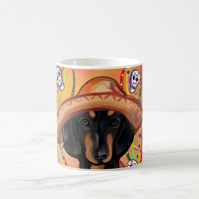 Mug Bouledogue allemand nain, plus communément appelé  (Centre)