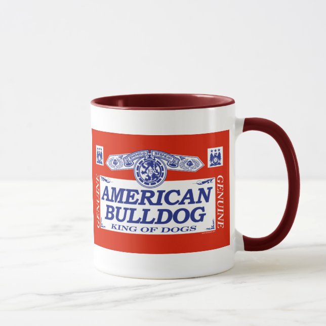 Mug Bouledogue américain (Droite)