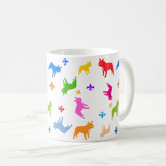 Mug Bouledogue Français (Devant droit)