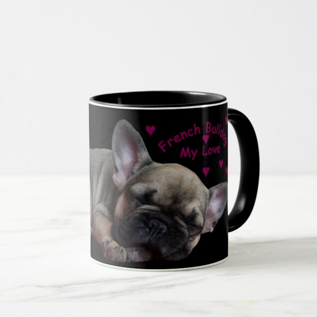 Mug Bouledogue français   (Devant droit)
