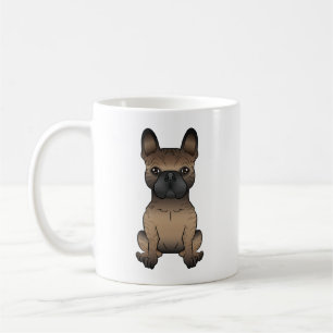 Mug Bouledogue français bringé / Frenchie Chien de des