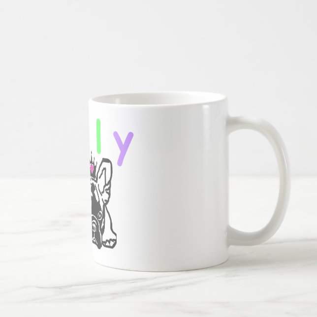 Mug Bouledogue français Bully French Bulldog  (Droite)