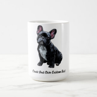 Mug Bouledogue Français Chien Créez Votre Propre Texte