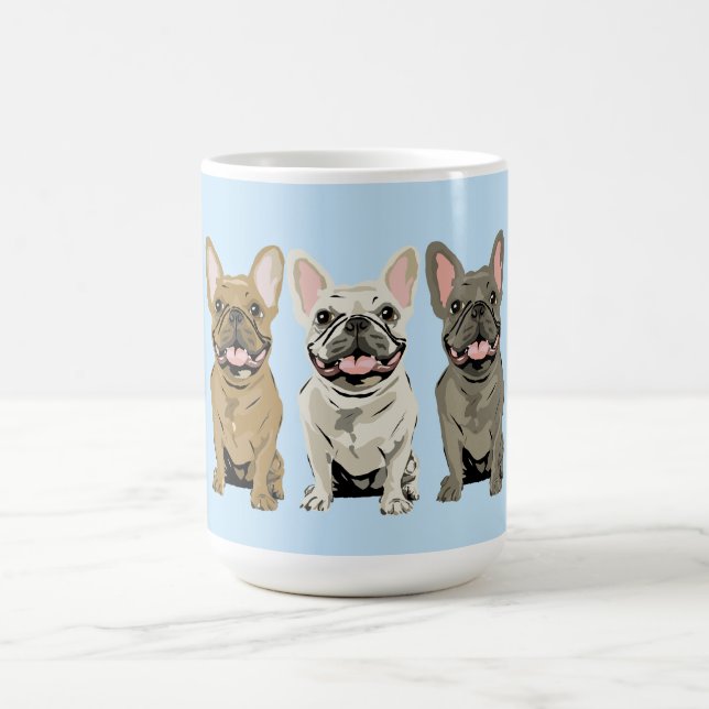 Mug Bouledogue français crème (Centre)