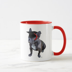 Mug Bouledogue français d'obtention du diplôme
