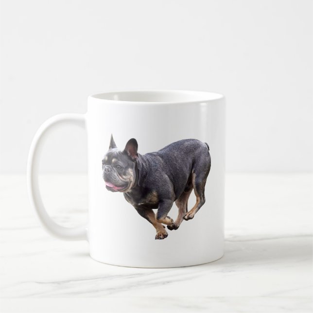 Mug Bouledogue français en course (Gauche)