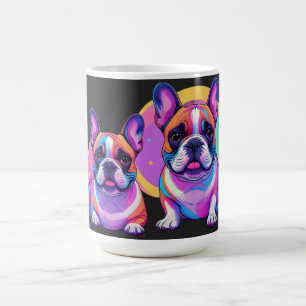 Mug Bouledogue français Pop Art