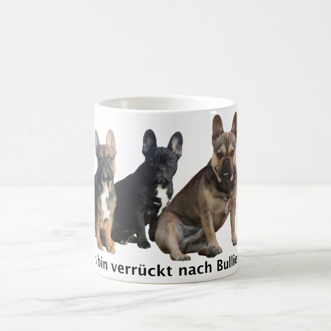 Mug Bouledogue français trois amis Bouledogue Français (Centre)