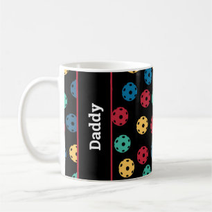 Mug 😍 boules à sabots rétro / noir