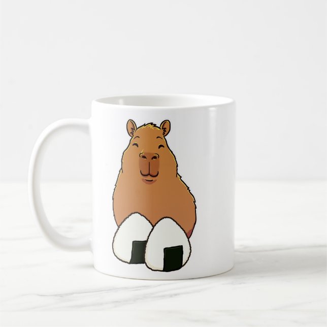 Mug Boules de riz Capybara (Gauche)