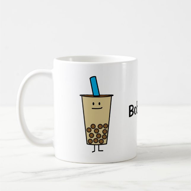 Mug Boules de tapioca de thé de lait de perle de Boba (Gauche)
