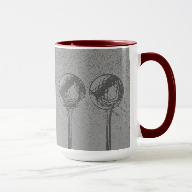 Mug Boules jouantes au golf (Droite)