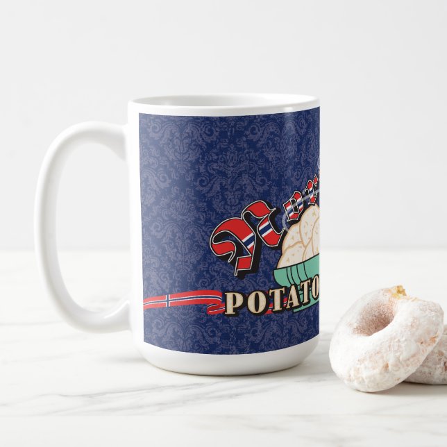 Mug Boulettes de pommes de terre norvégiennes (Avec donut)