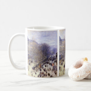 Mug Boulevard des Capucines par Claude Monet, Art nouv