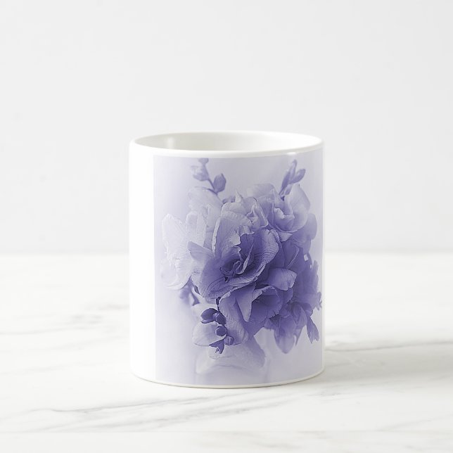 MUG BOUQUET BLEU DE FREESIA (Centre)