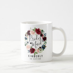 Mug Bouquet Bourgogne Bridesmaid