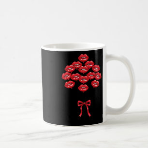 Mug Bouquet de fleurs Lloons Kiss lèvres rouges brilla