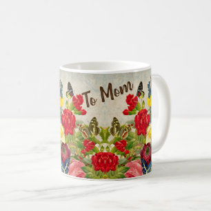 Mug Bouquet de fleurs pour maman