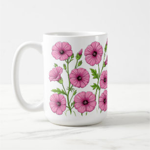 Mug Bouquet de fleurs roses