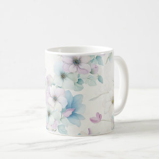 Mug Bouquet de Motif Pastel Fleurs