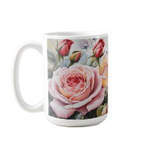 Bouquet de roses - Fleur Pastel Classique