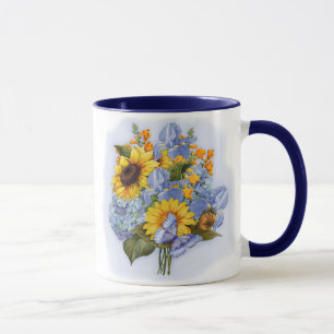 Mug Bouquet de tournesol d'été