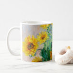 Mug Bouquet de tournesols Claude Monet<br><div class="desc">Bouquet de tournesols. Claude Monet. 1881. Reproduction d'oeuvres d'art célèbres dans le domaine public.</div>