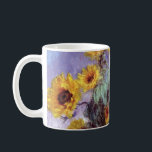 Mug Bouquet de tournesols de Claude Monet, Art Vintage<br><div class="desc">Bouquet of Sunflowers (1881) de Claude Monet est un vintage impressionniste peinture à la morue florale d'art. Fleurs jaunes fleuries du jardin. Un bouquet de tournesol de saison estivale dans un vase. À propos de l'artiste : Claude Monet (1840-1926) est un fondateur du mouvement de peinture impressionniste française, dont la...</div>