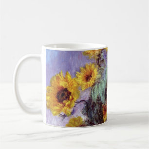 Mug Bouquet de tournesols de Claude Monet, Art Vintage