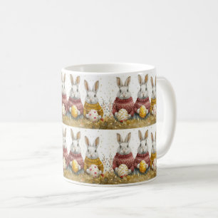 Mug Bouquet d'oeufs du printemps : Fête colorée