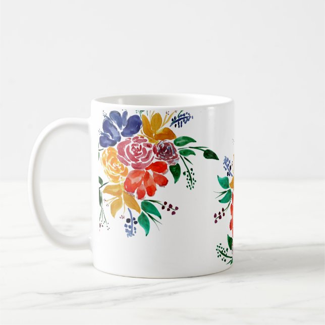 Mug Bouquet floral n° 2 (Gauche)