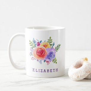 Mug Bouquet Floral Rose