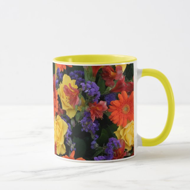Mug Bouquet rose de Gerbera (Droite)