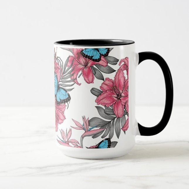 Mug Bouquet tropical (Droite)