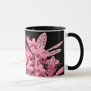 Mug Bouquet tropical rose