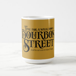 Mug Bourbon Street - boisson alcoolisée amusante au wh