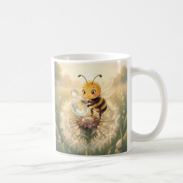 Mug Bourdon doré dans la danse des fleurs.9 (Droite)