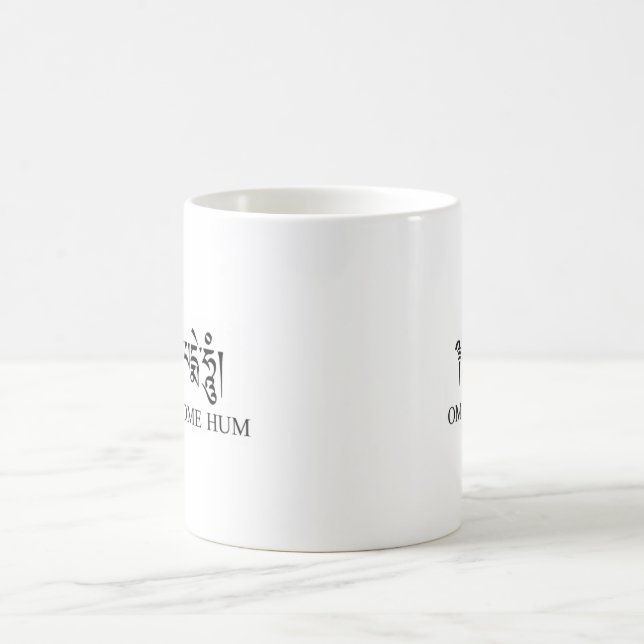 Mug Bourdonnement de l'OM Mani Padme (Centre)