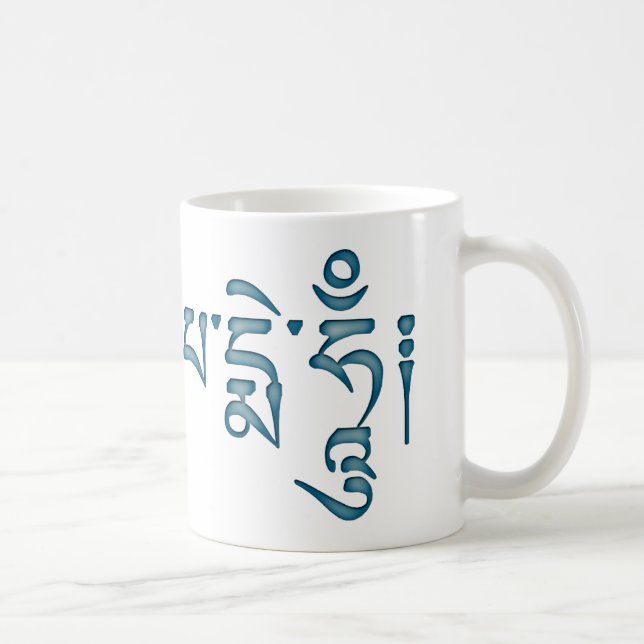 MUG BOURDONNEMENT D'OM MANI PADME (Droite)