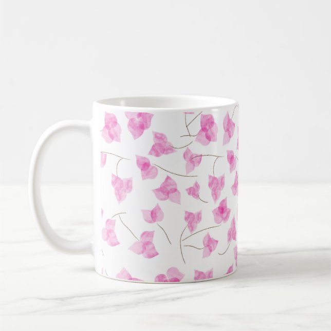 Mug Bourgenvilla rose (Gauche)