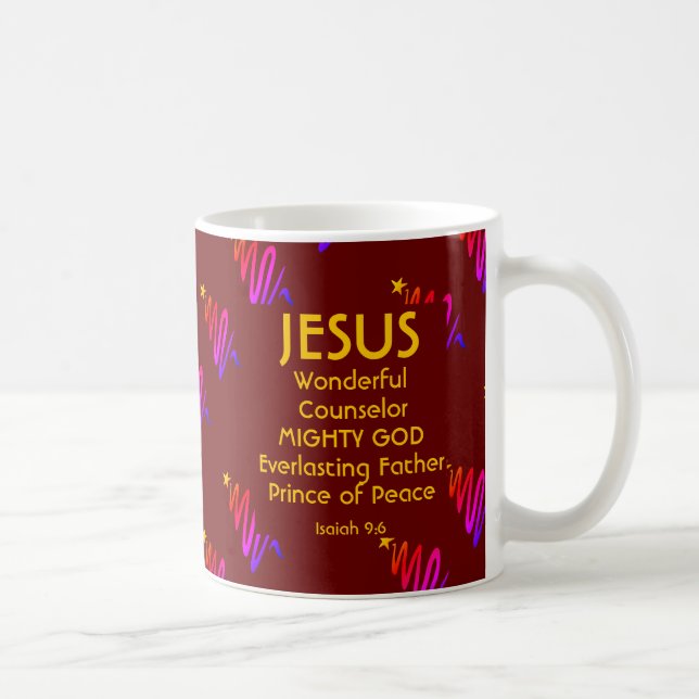 Mug Bourgogne Isaïe Jésus Noël (Droite)