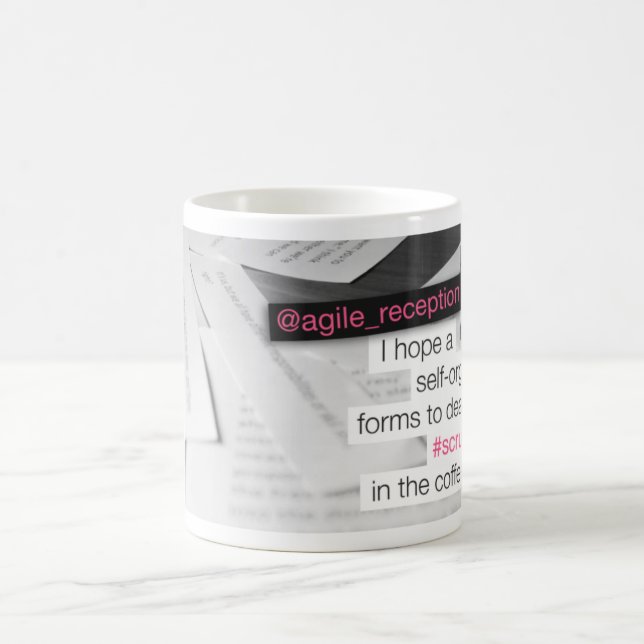 Mug Bousculade dans la machine de café (Centre)