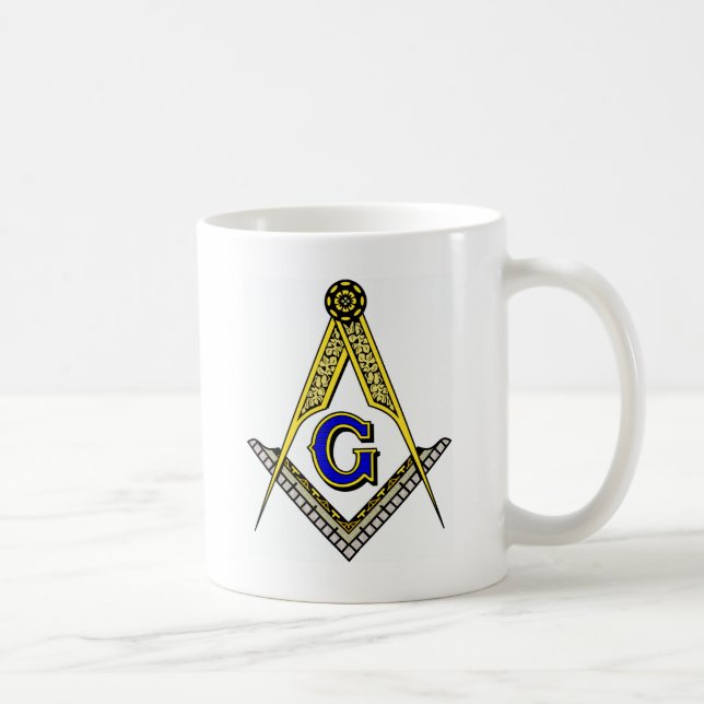 Mug Boussole et carré (Droite)