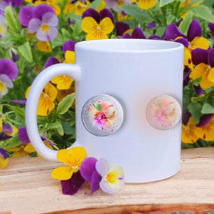 Mug Bouteille à café orb floral