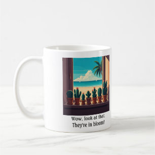Mug Bouteille de cactus de plage