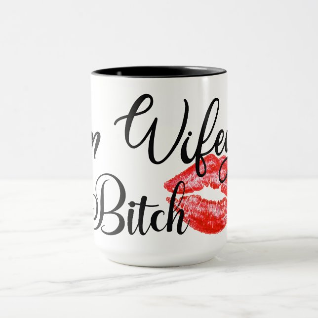 Mug Bouteille de café Wifey (Centre)