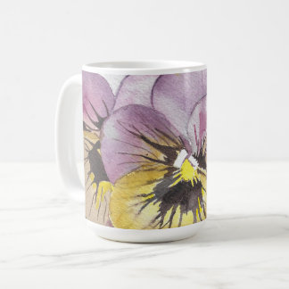 Mug Bouteille de fleurs d'aquarelle